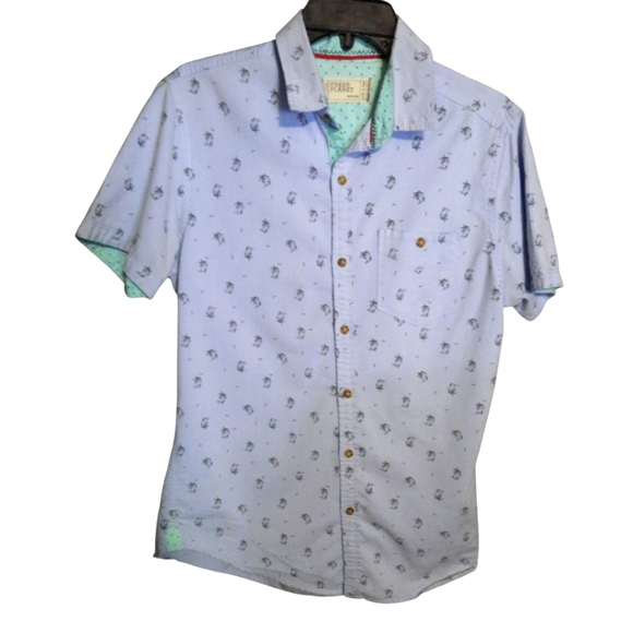 Free Planet Other - Free Planet Men's Short Sleeve Shirt Medium